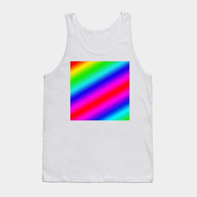 colorful rainbow abstract texture art Tank Top by Artistic_st